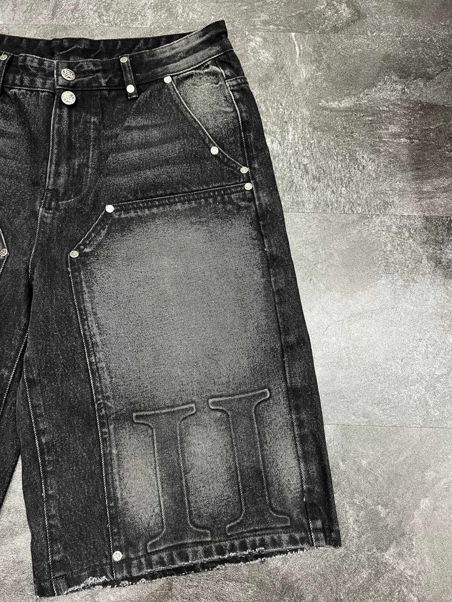 Solitary Denim Jorts,