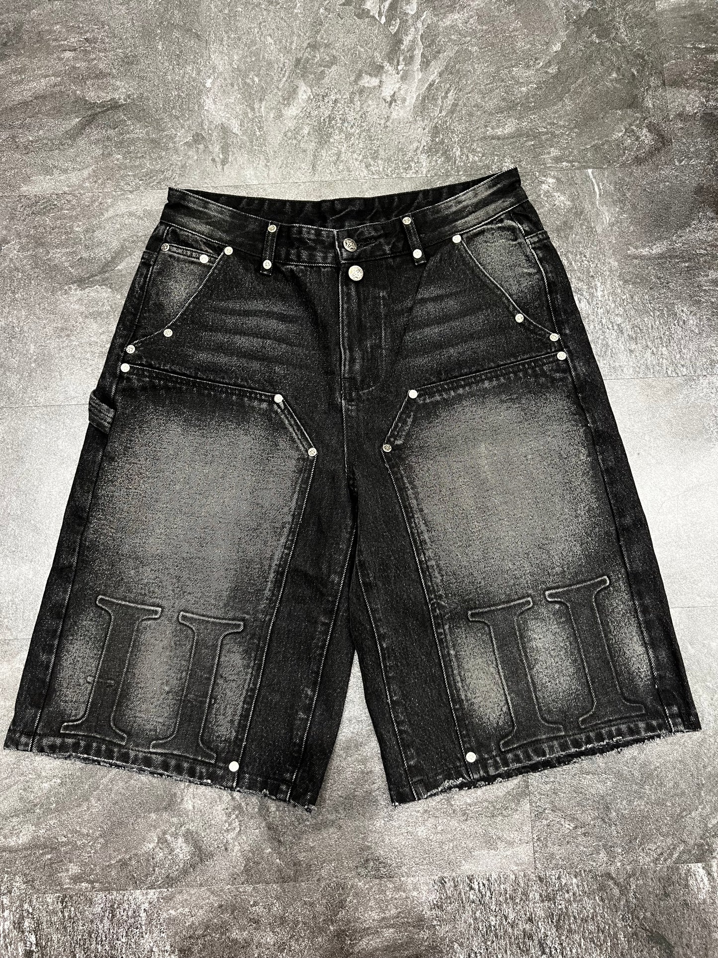 Solitary Denim Jorts,
