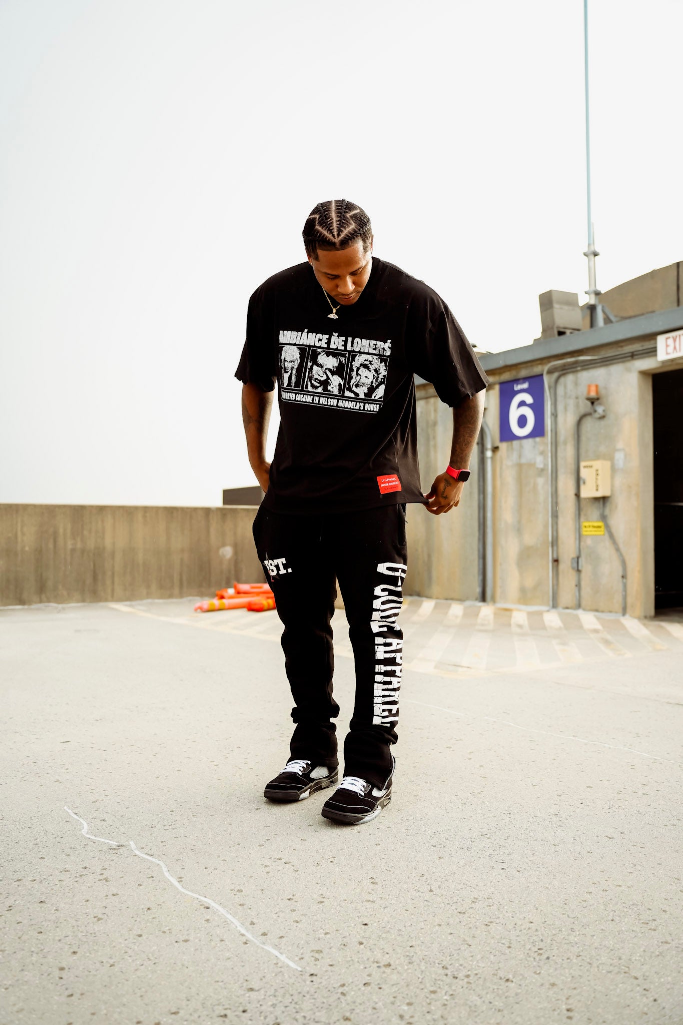 Obsidian “Kate Moss” Double Tee