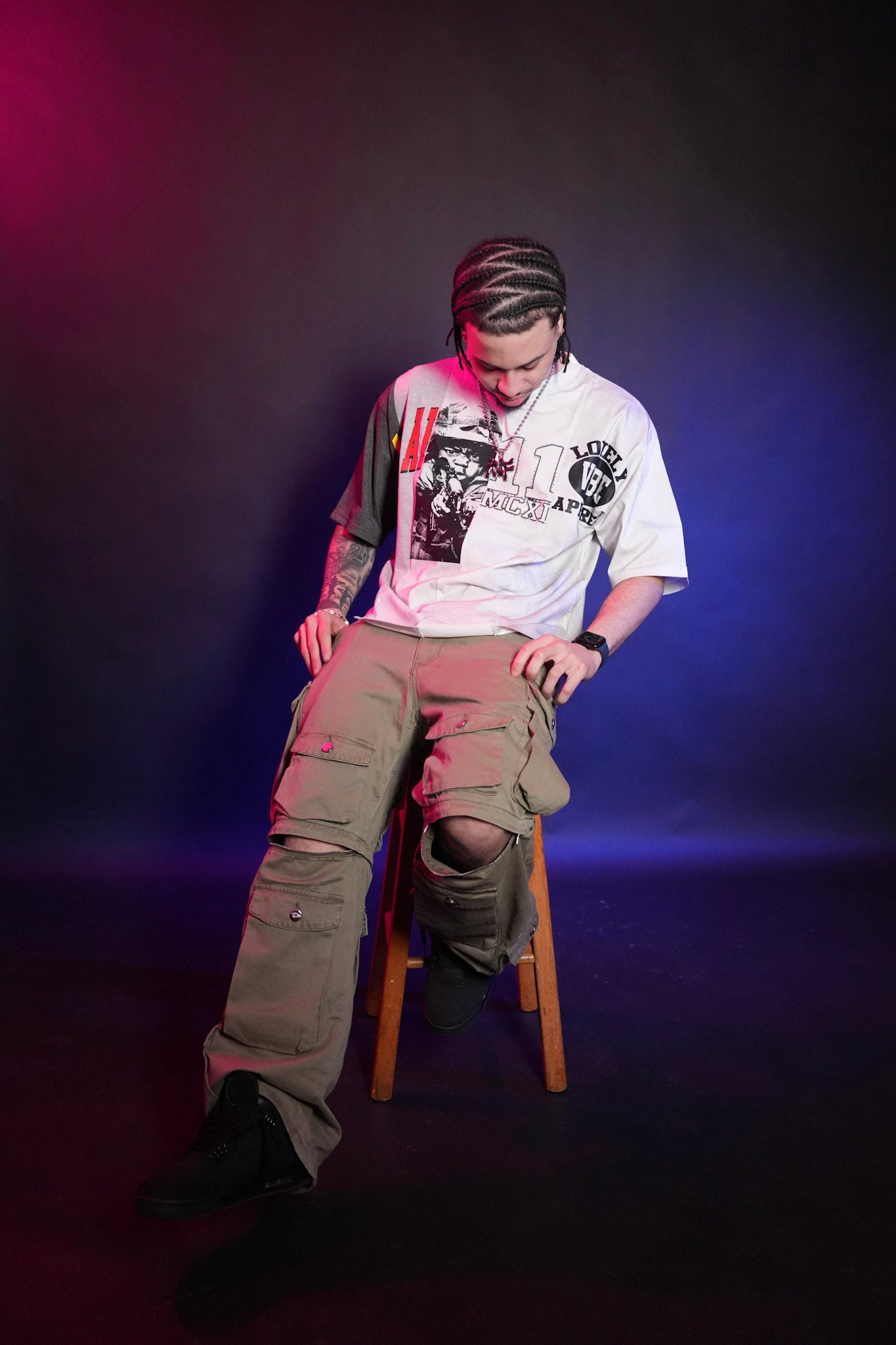 “War Vet” Panel Tee (On Hand)