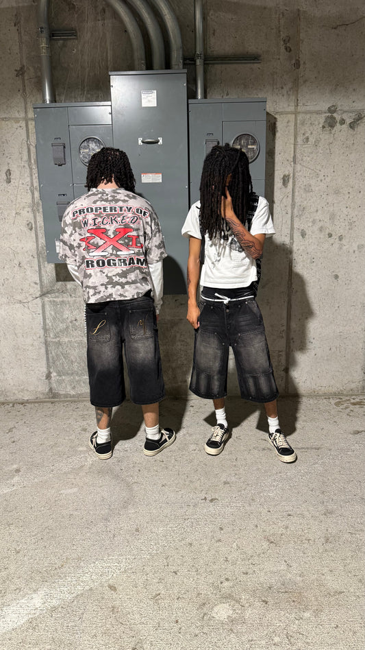 Solitary Denim Jorts,